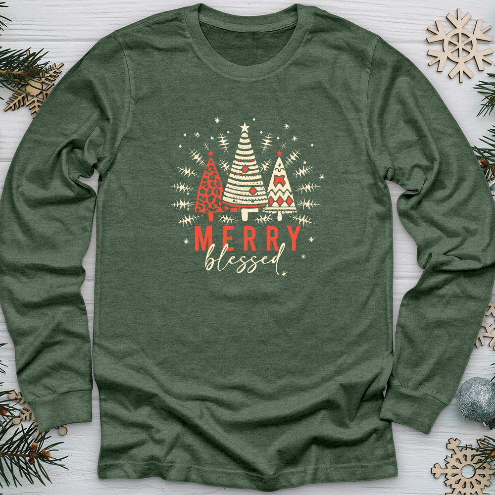 MERRY Blessed Long Sleeve Tee