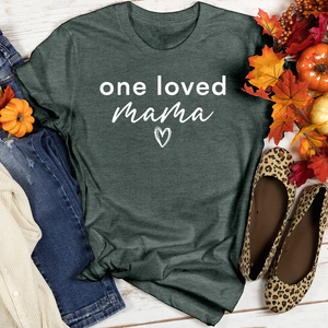 Loved Mommy and Me Heathered Tee