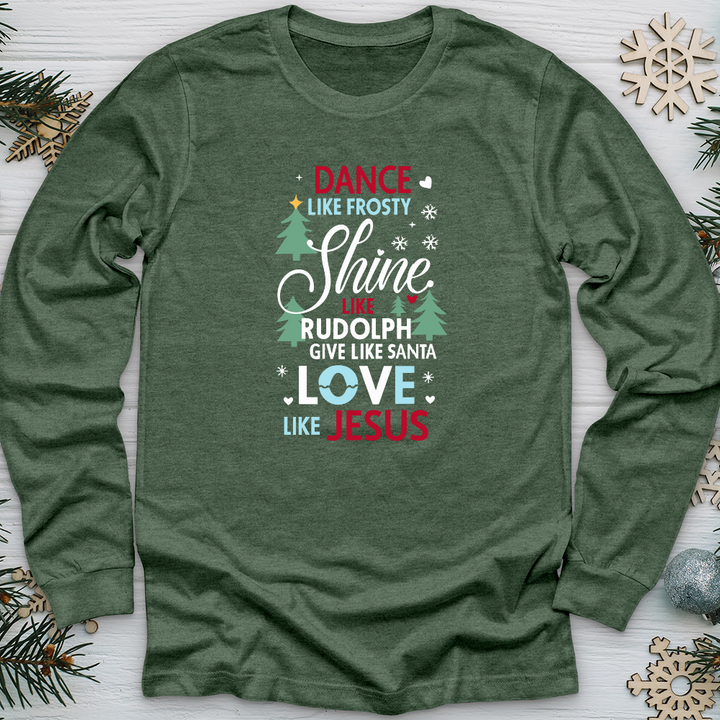 Love Like Jesus 01 Long Sleeve Tee