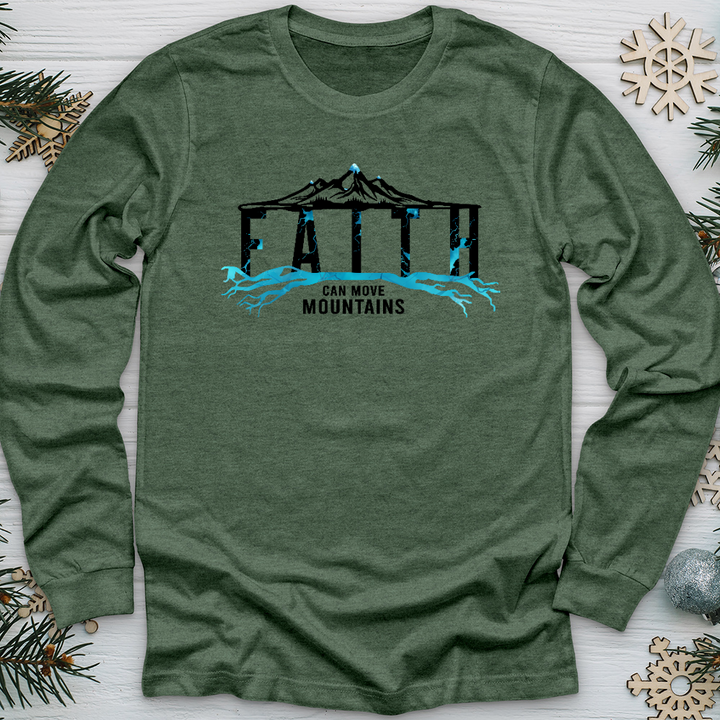 Faith Mountains Long Sleeve Tee