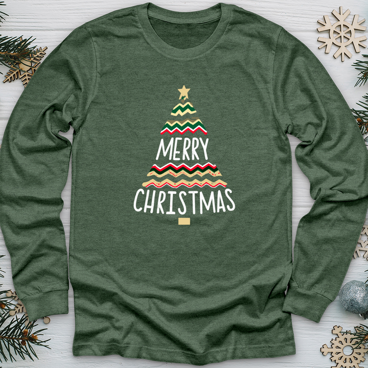 Merry Christmas Long Sleeve Tee