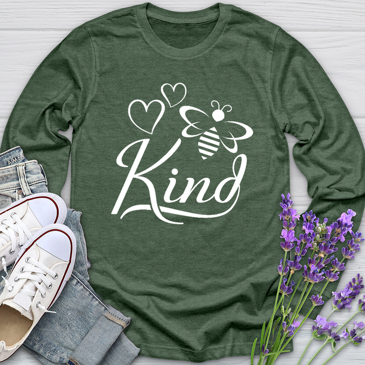 Bee Kind Long Sleeve Tee