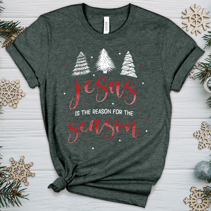 Jesus Is Heathered Tee