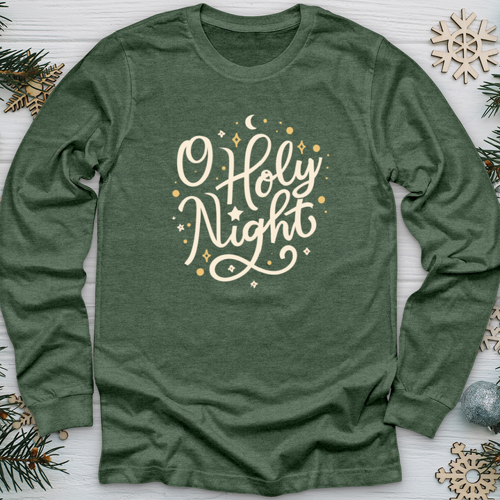 O Holy Night Long Sleeve Tee