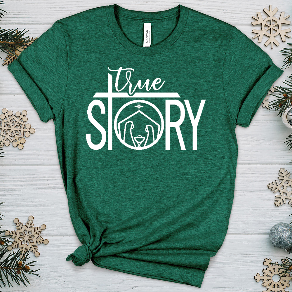 True Story Heathered Tee