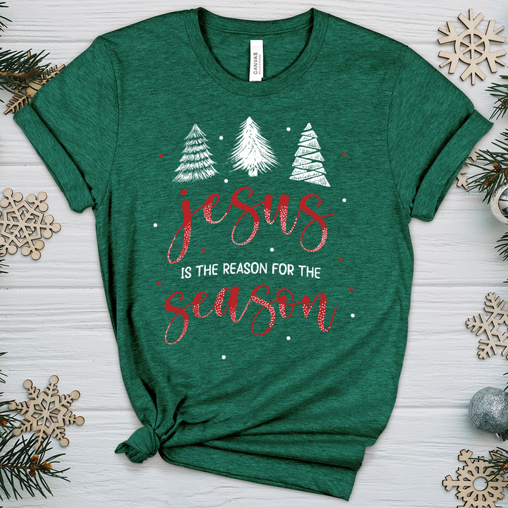 Jesus Is Heathered Tee