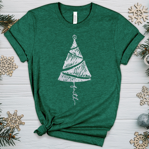 O Christmas Tree Heathered Tee