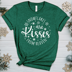 Snowflake Kisses Heathered Tee