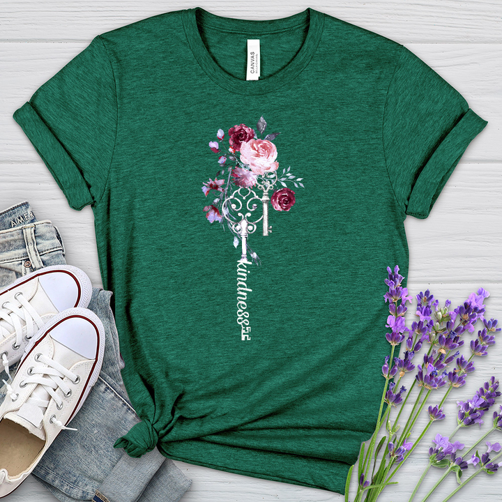 Kindness Is Key Heathered Tee