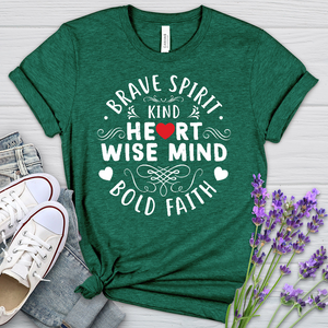 Kind Heart Heathered Tee