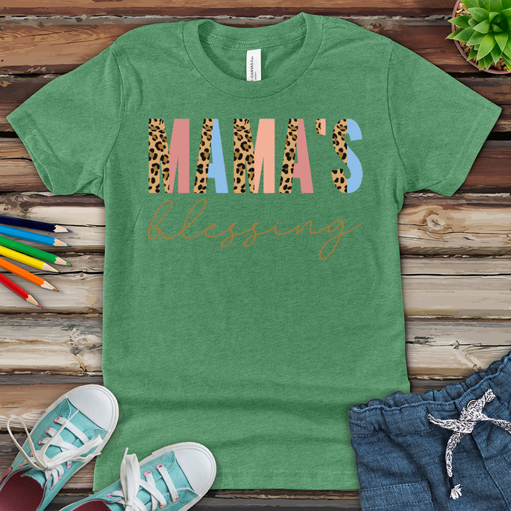 Mama's Blessing Youth Heathered Tee