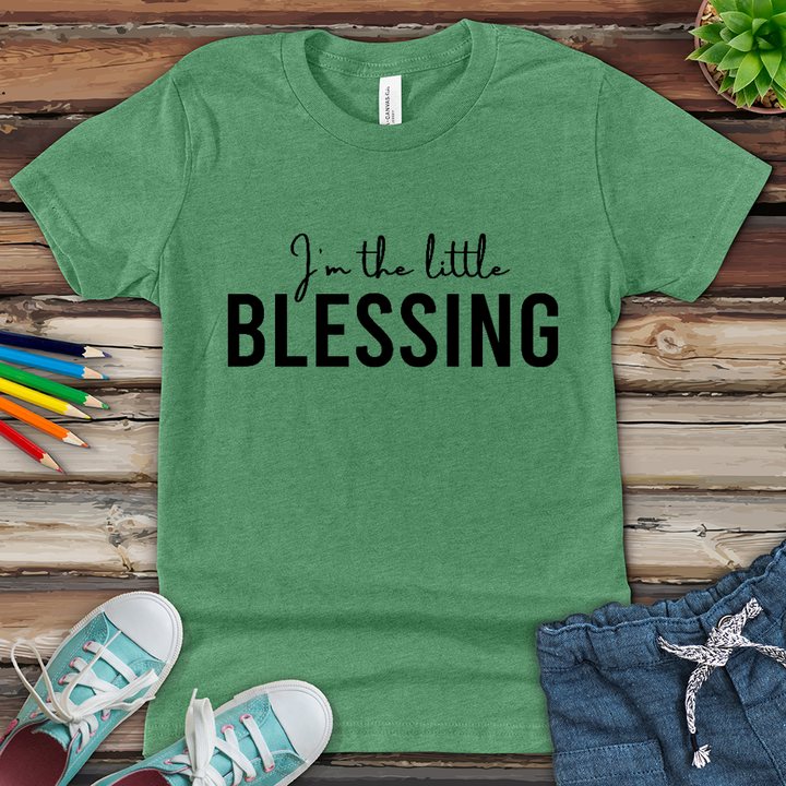 Little Blessing Youth Heathered Tee