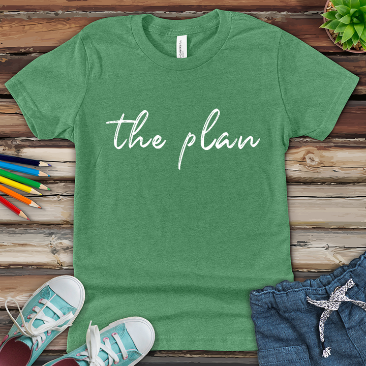 The Plan Youth Heathered Tee