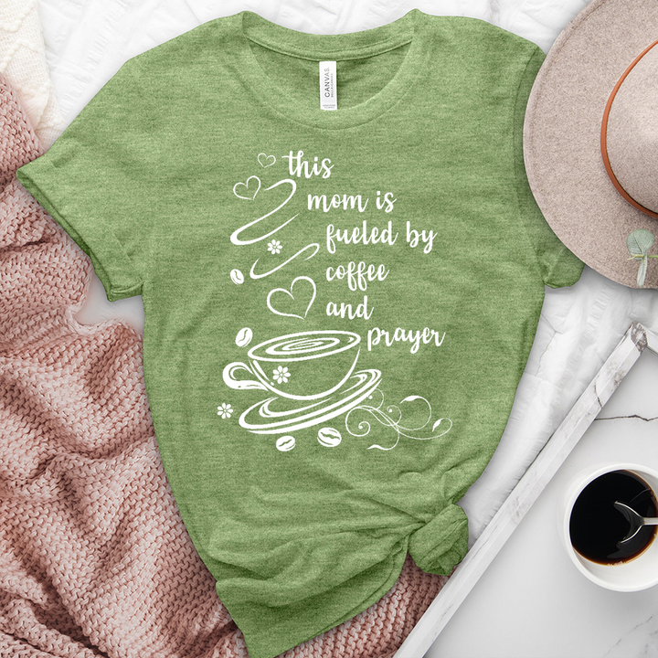 Coffee and Prayer Heathered Tee