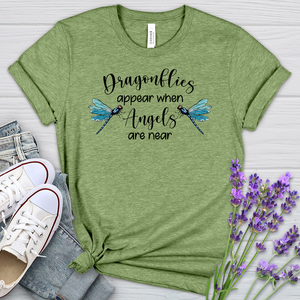 Dragonflies Appear Heathered Tee