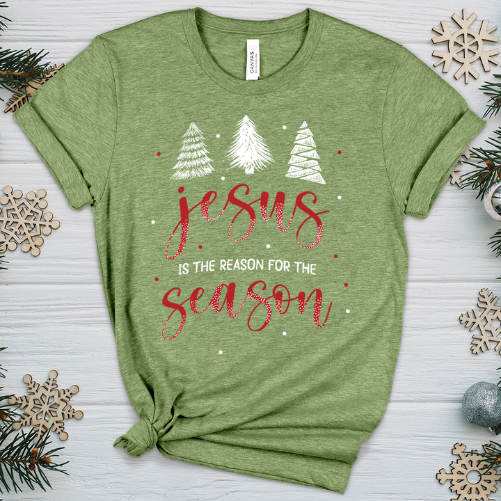 Jesus Is Heathered Tee