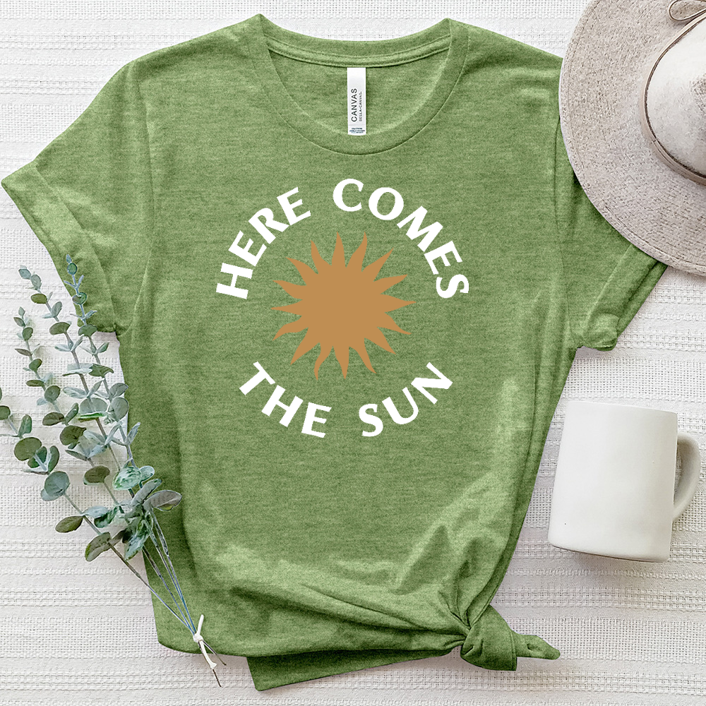 Here Comes the Sun Heathered Tee