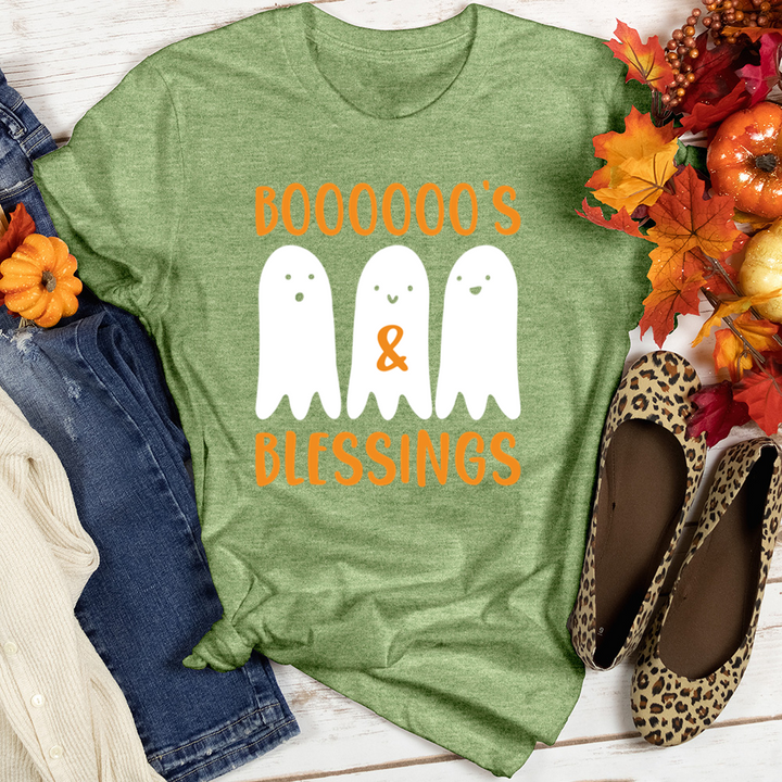 Boo's & Blessings Heathered Tee