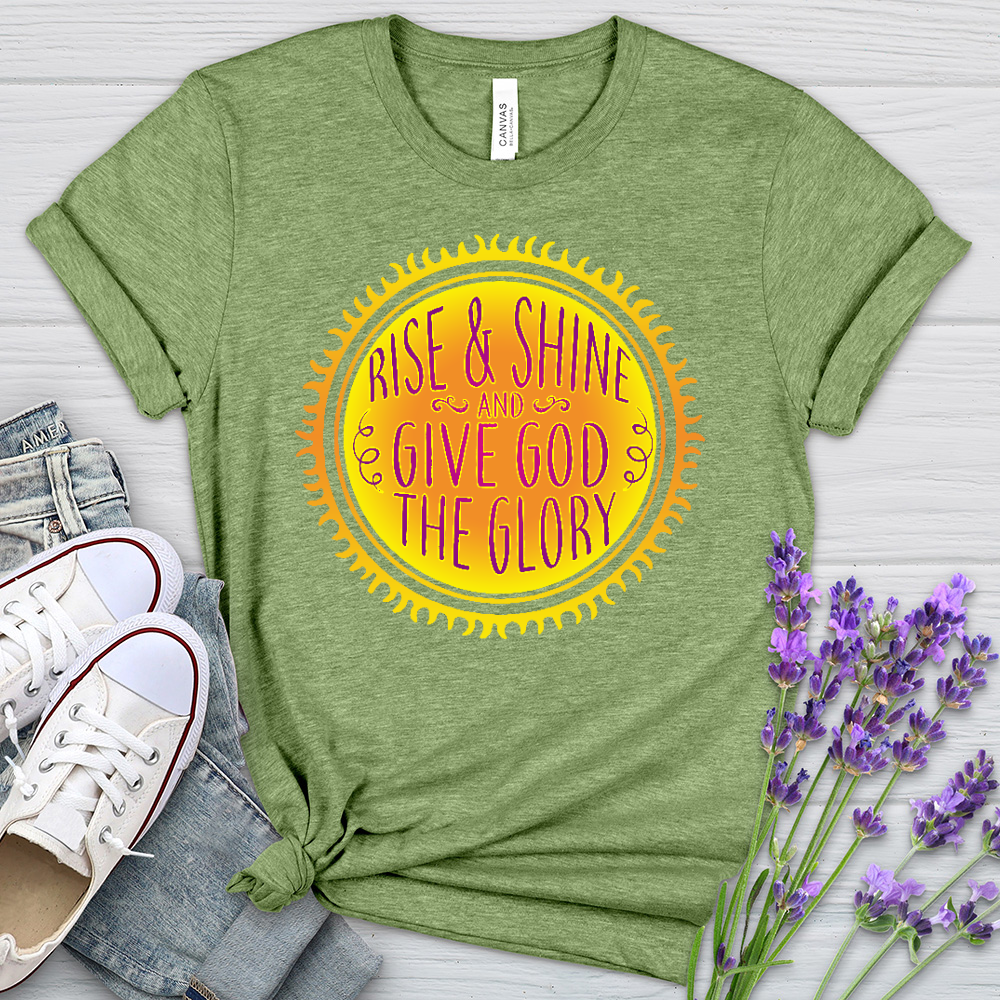 Rise & Shine Heathered Tee