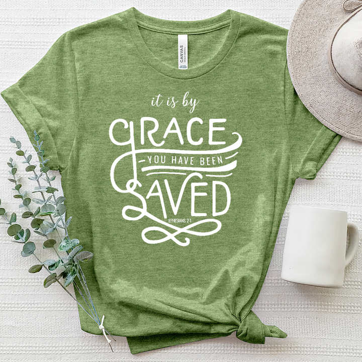 It Is by Grace Heathered Tee