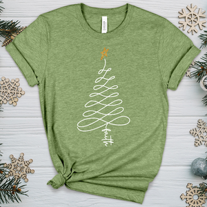 Infinity Faith Tree Heathered Tee