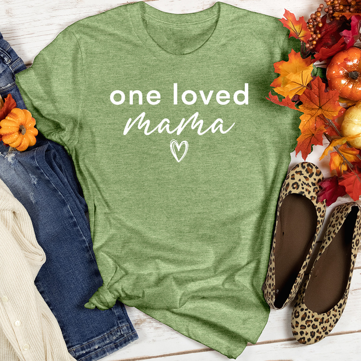 Loved Mommy and Me Heathered Tee