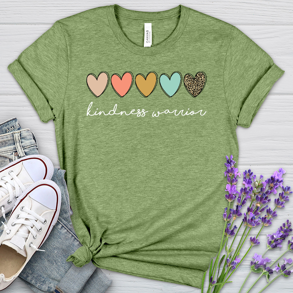 Kindness Warrior Heathered Tee