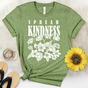 Spread Kindness Heathered Tee