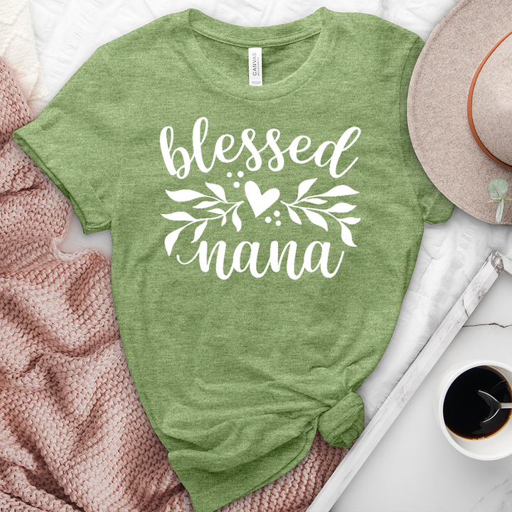 Blessed Nana Heathered Tee