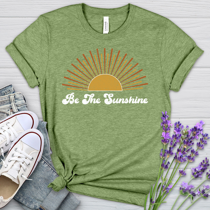 Be The Sunshine Sun Heathered Tee