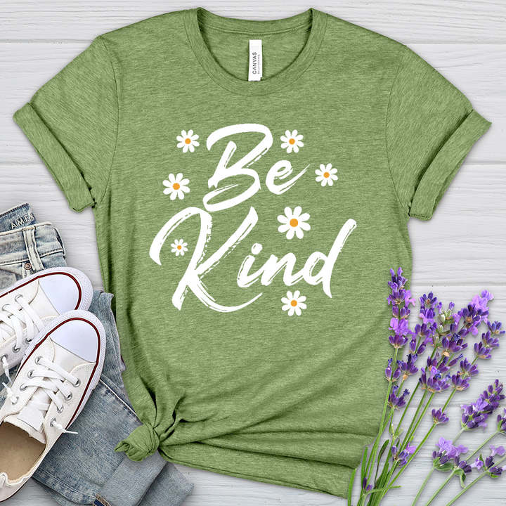 Be Kind Retro Heathered Tee