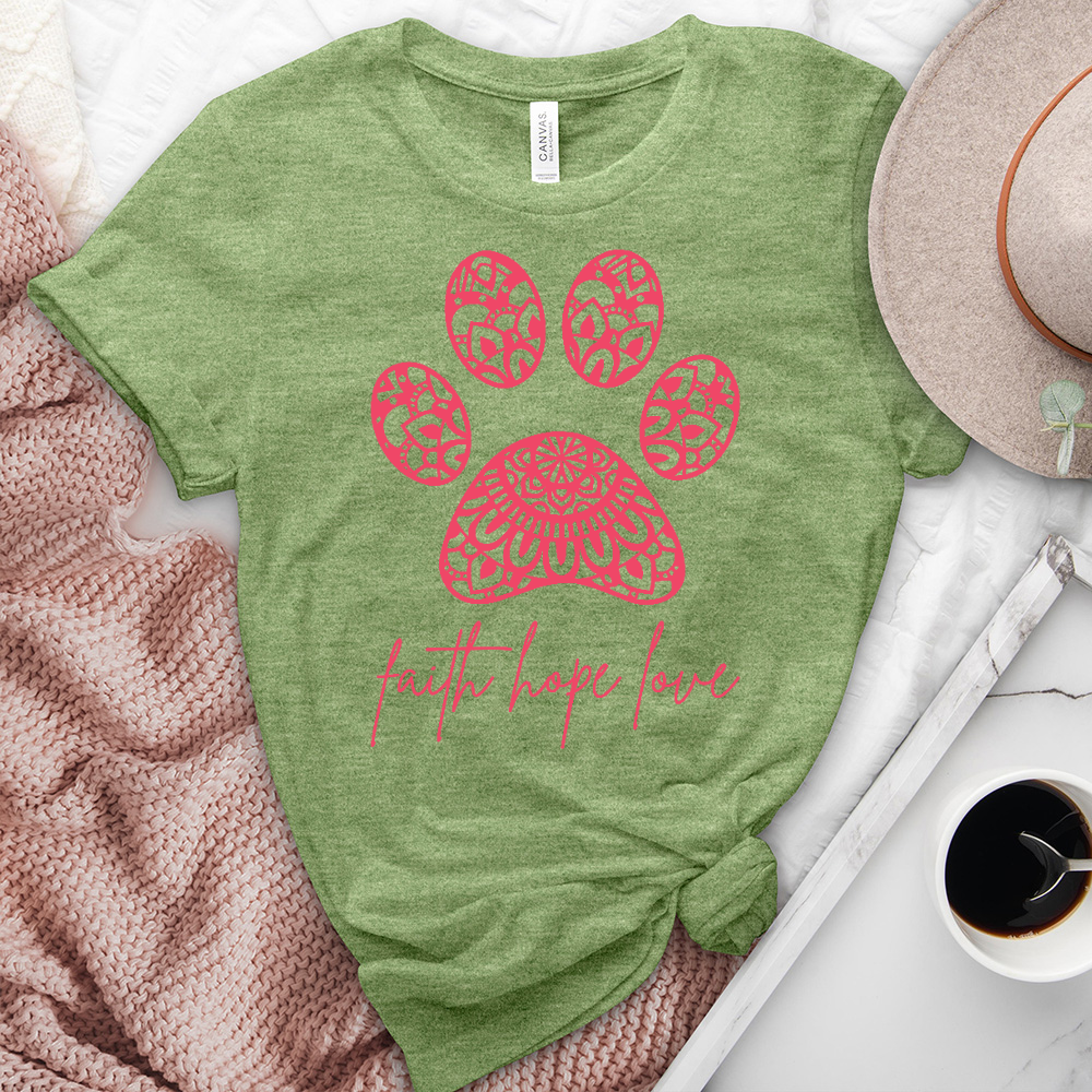 Paw Parent Heathered Tee