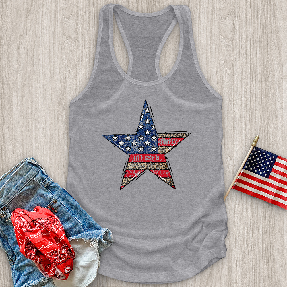 Simply Blessed Star Tank Top