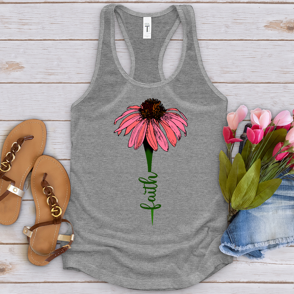 Faith Daisy Mandala Tank Top