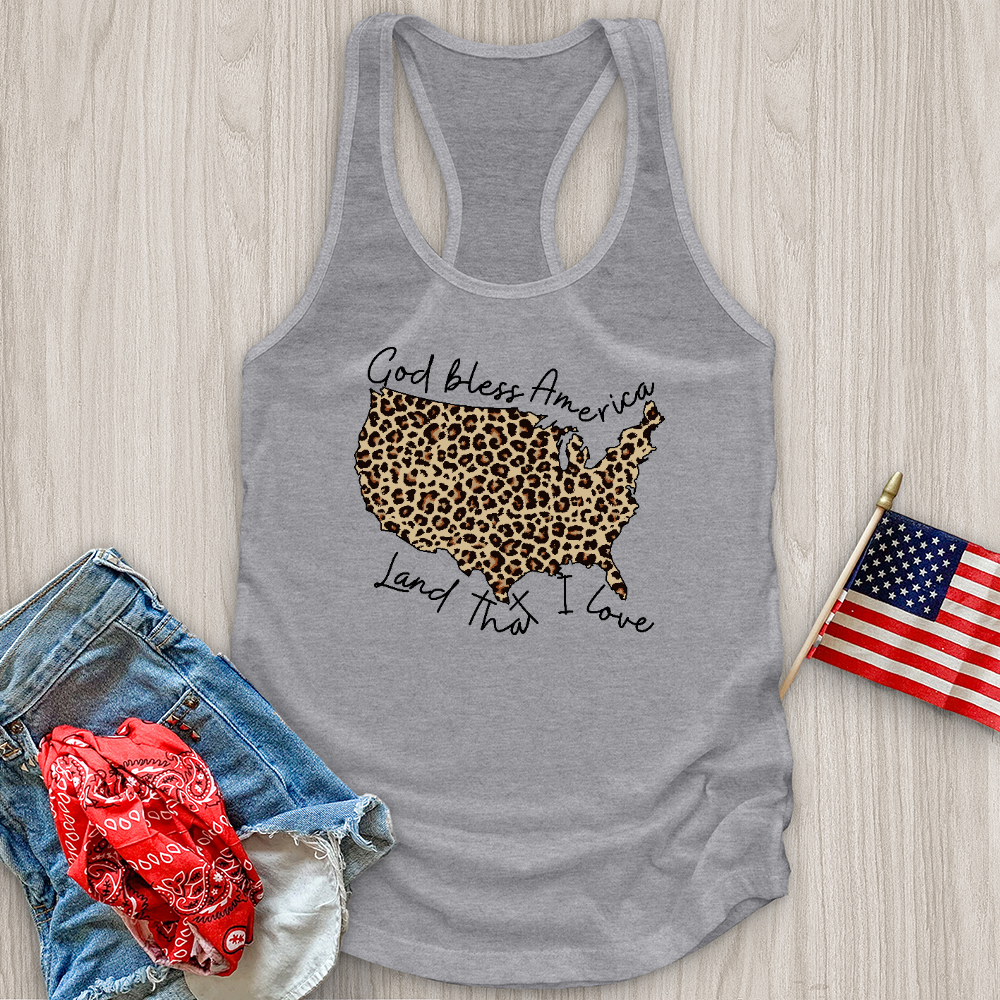 Leopard Print Tank Top