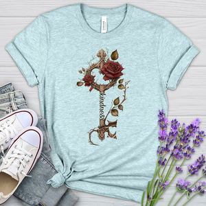 Kindness is Key Heart Heathered Tee