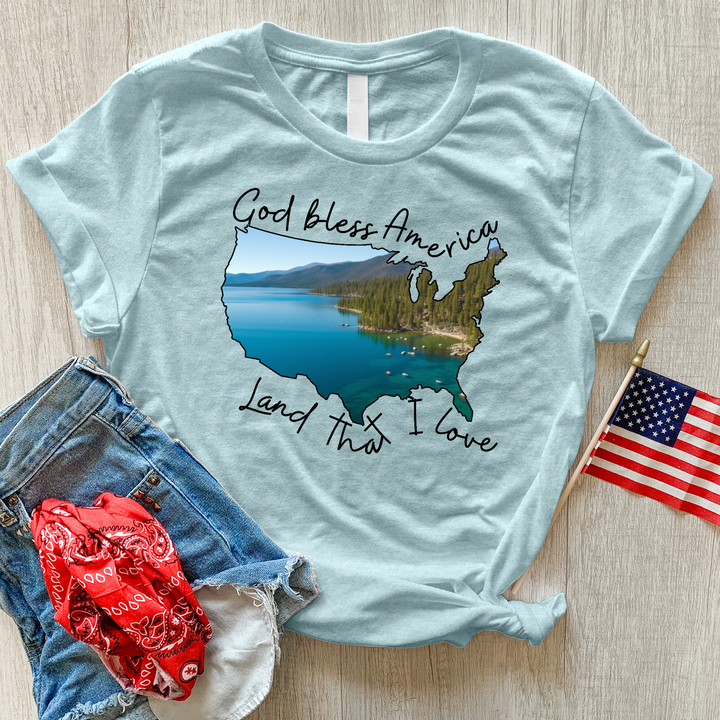 Northwest Land That I Love Heathered Tee