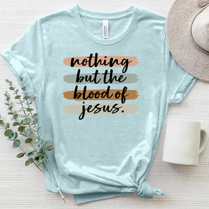 Nothing But Jesus Heathered Tee