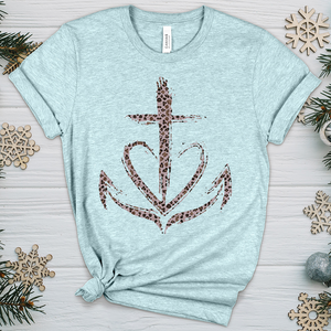 Leopard Anchor V2 Heathered Tee