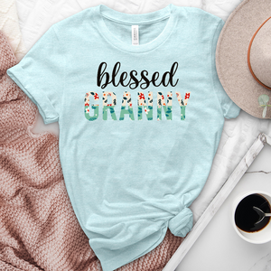 Blessed Granny Heathered Tee