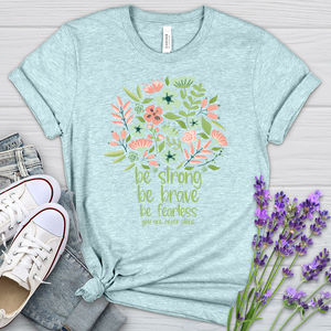 You Are Never Alone Heathered Tee