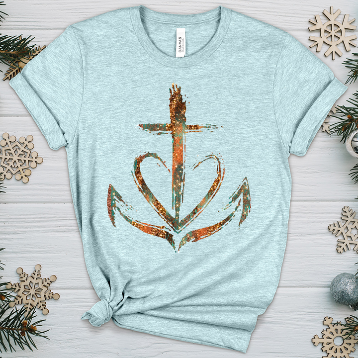 Leopard Anchor V3 Heathered Tee