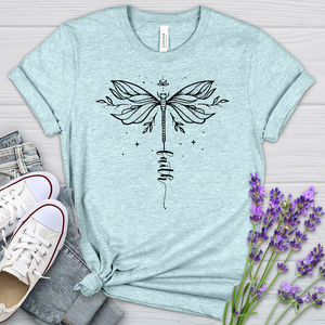 Simple Faith Dragonfly Heathered Tee