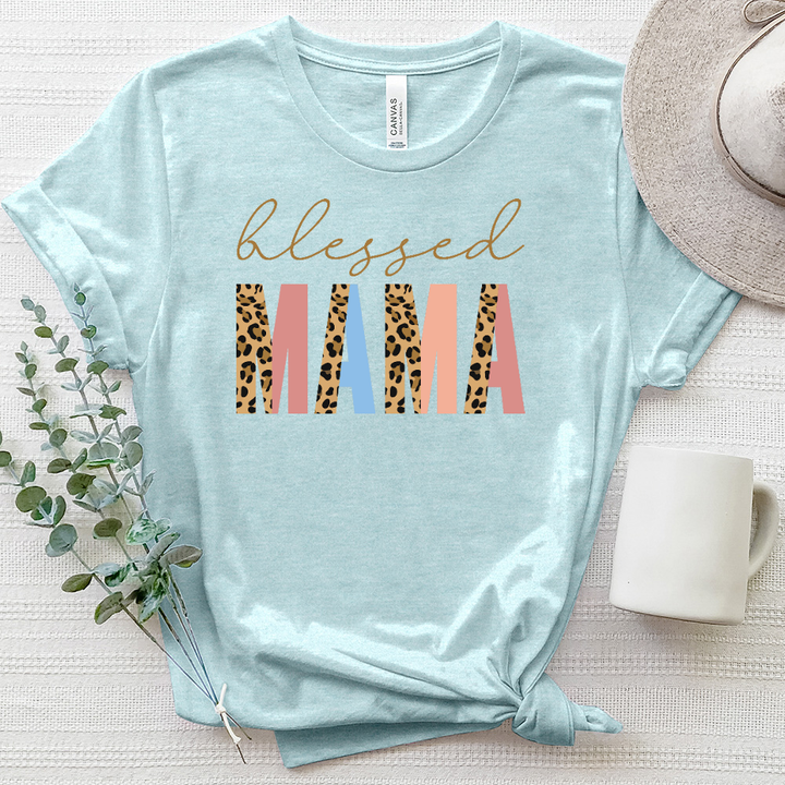 Blessed Mama Heathered Tee