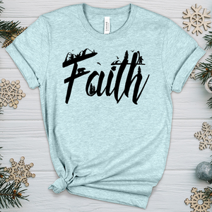 faith bear 01 Heathered Tee