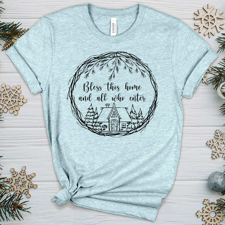 Bless This Home Heathered Tee