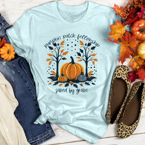 Grow In Grace Pumpkin Patch Heathered Tee