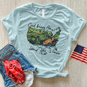 American Forest Heathered Tee