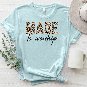 Made To Worship Heathered Tee