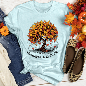 Thankful Harvest Celebration Heathered Tee